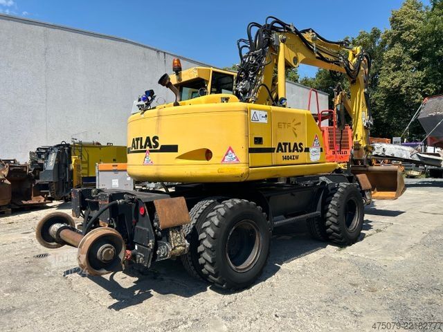 Riteņu ekskavators ATLAS 1404 ZW / Zweiwegebagger