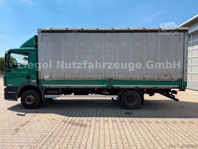 Камион платформа с брезент MAN TGM 15.250 4x2 BL*Klima*TÜV*SP*Bordwände