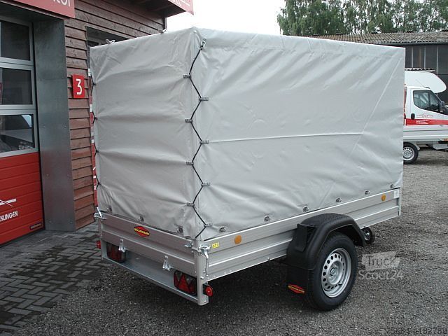 Platou / tarpaulin Böckmann TL-AL 2513/135 Plane und Spriegel