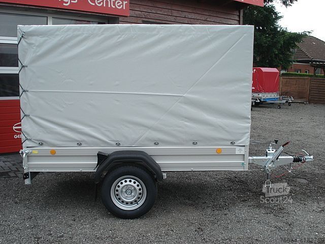 Platou / tarpaulin Böckmann TL-AL 2513/135 Plane und Spriegel