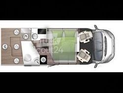 Half-integraal camper FORSTER T 699 LF STH LM KAM