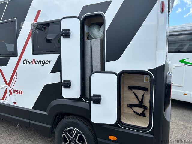 Camping-car semi-intégré CHALLENGER X 150 Open Edition | WAB SpurH Markise AUT KAM