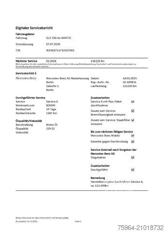 Pick-up MERCEDES-BENZ GLE 350de 4M - ASSISTS - HUD - PANO - 360°