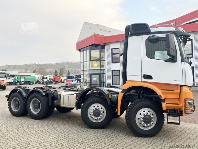 Camion benne à bras amovible Mercedes-Benz Arocs 4151 AK 8x8/4 Arocs 4151 AK 8x8/4, Grounder
