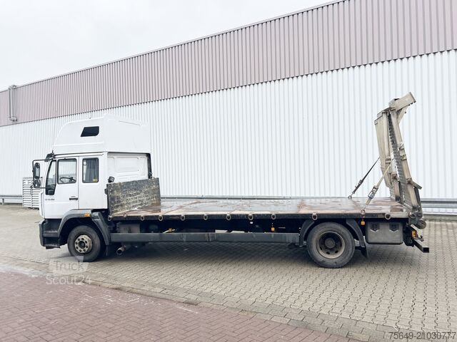 Бортовой грузовик MAN LE 14.280 4x2 L LE 14.280 4x2 L, Maschinentransporter, 2x AHK