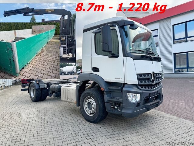Autolaadkraan Mercedes-Benz Arocs 1840 L 4x2 Arocs 1840 L 4x2, Kran Palfinger PK12001L, Hochstand