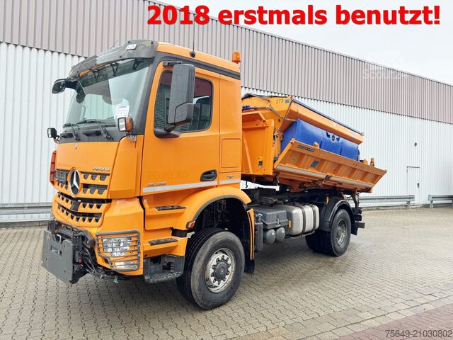 Camion-benne tricar Mercedes-Benz Arocs 2036 AK 4x4 Arocs 2036 AK 4x4, Winterdienstausstattung, Grounder, Motorabtrieb, Bordmatik