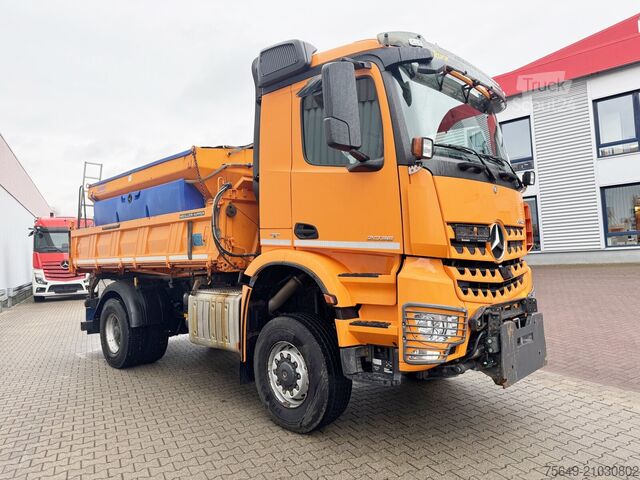 Camion-benne tricar Mercedes-Benz Arocs 2036 AK 4x4 Arocs 2036 AK 4x4, Winterdienstausstattung, Grounder, Motorabtrieb, Bordmatik
