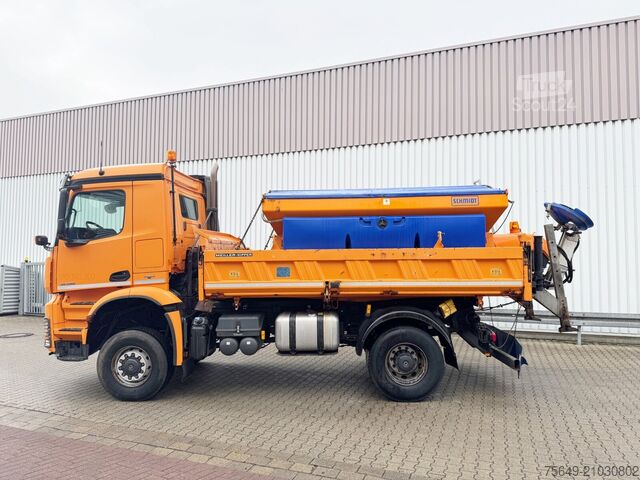 Camion-benne tricar Mercedes-Benz Arocs 2036 AK 4x4 Arocs 2036 AK 4x4, Winterdienstausstattung, Grounder, Motorabtrieb, Bordmatik