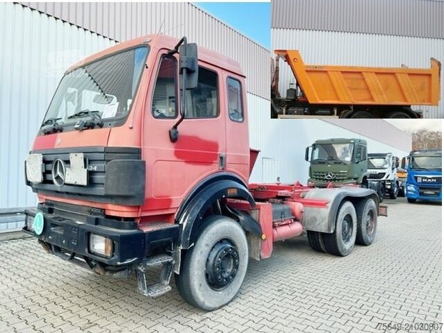 Speciale doeleinden vrachtwagen Mercedes-Benz SK II 25/2634 K 6x4 SK II 25/2634 K 6x4, Stahlmulde ca. 13m³