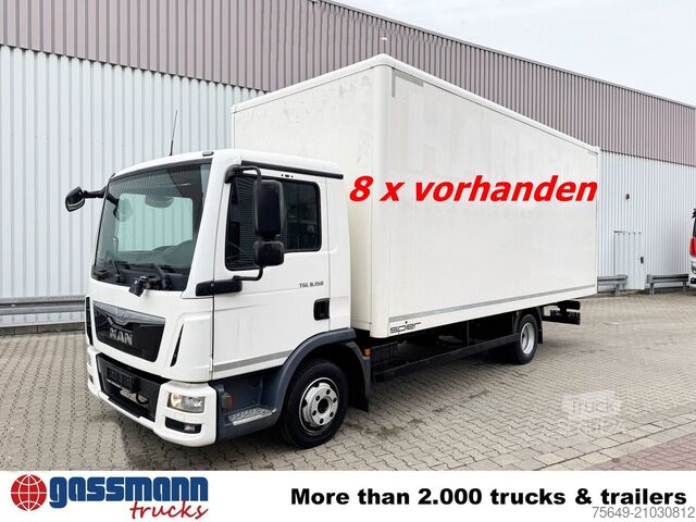 Fourgon tôlé MAN TGL 8.150/180 4x2 BL TGL 8.150/180 4x2 BL, Möbelkoffer mit Rolltor