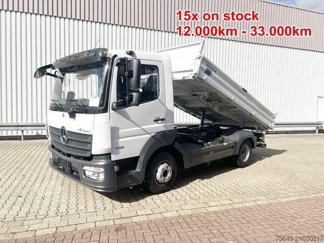 Driezijdige kipper bestelwagen Mercedes-Benz Atego 818/23 K 4x2 Atego 818/23 K 4x2, 2x AHK, Meiller-Kipper, mehrfach Vorhanden!