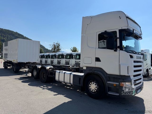 Maināms virsbūves kravas automobilis SCANIA R470 6X2 WAB+ANHÄNGER*2005*1HAND*EURO3*ORG. KM*