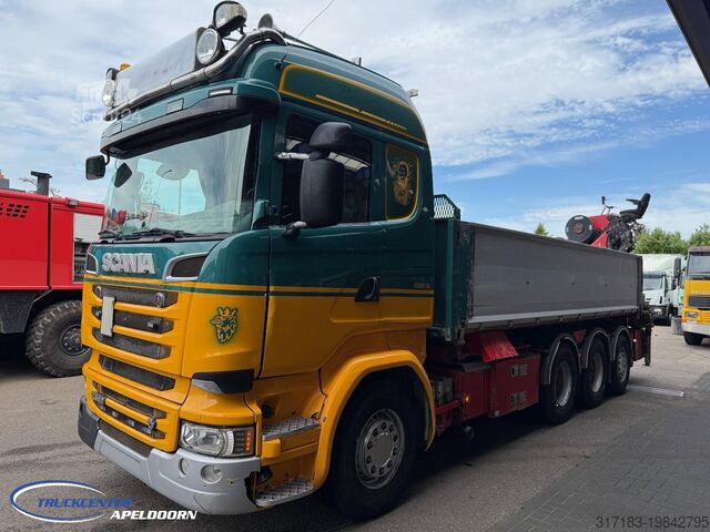 Basculante de 3 lados Scania R580 V8 8x4 Reduction axles