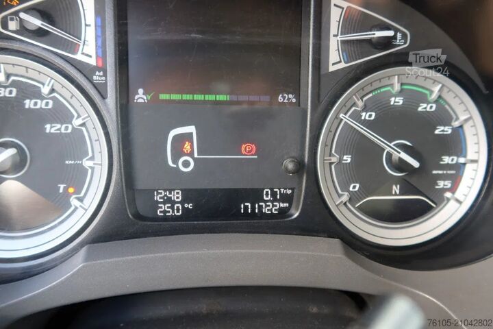 Valise DAF LF 230 Bak+Klep Dhollandia 1500 kg Euro 6