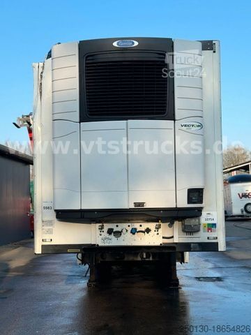 Reefer semitrailer KRONE SD Carrier Vector 1550 Doppelstock UNFALL