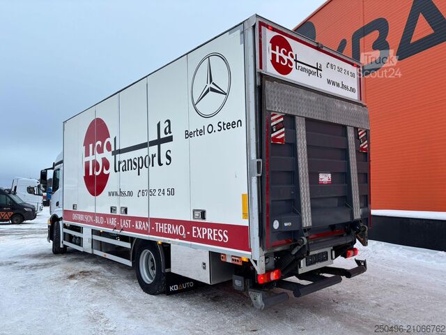 Låda kropp Mercedes-Benz Actros 1833 4x2 BOX L=7564 mm