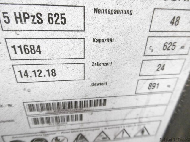 Ανυψωτικό περονοφόρο με εμπρόσθιο φορτηγό LINDE E 16-02 / 386