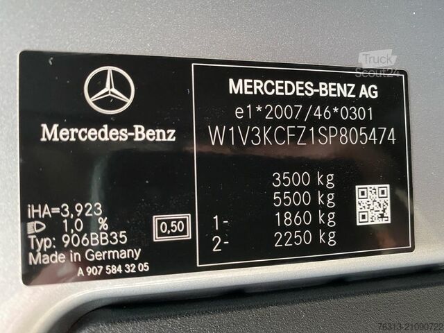 Bestelwagen Mercedes-Benz Sprinter 317 Kasten L3H2 MBUX*2-Schiebetür*Tempo