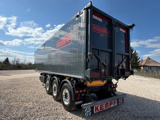 Tiptrailer KEMPF SKM 39/3, ALU-KASTENMULDE 51M³ ROLLPLANE  KOMBIKLAPPE, ALCOA