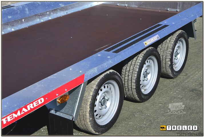 Baumaschinenanhänger TEMA Builder3 4018-S3 3500 kg 3achser