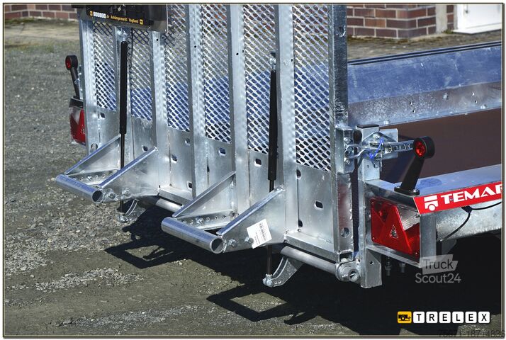 Baumaschinenanhänger TEMA Builder3 4018-S3 3500 kg 3achser