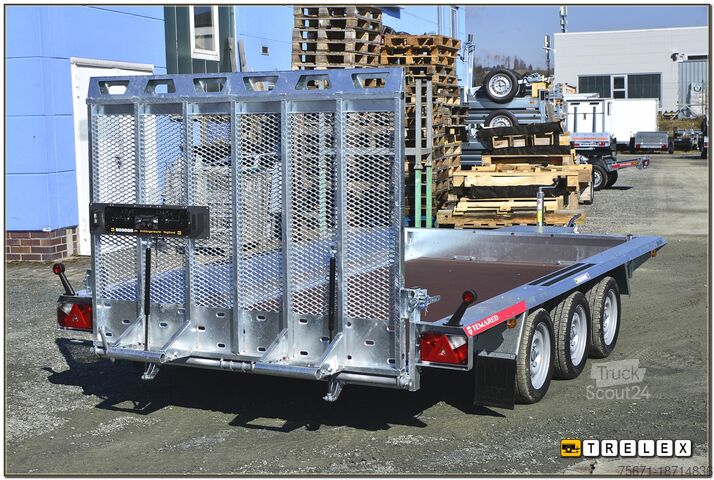Baumaschinenanhänger TEMA Builder3 4018-S3 3500 kg 3achser
