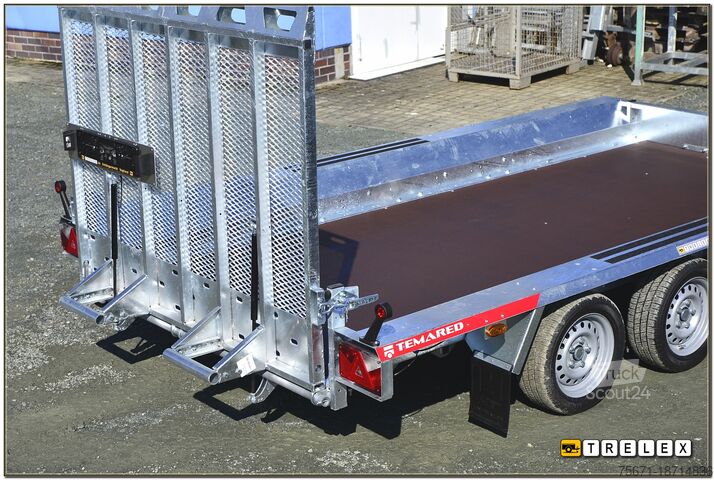Baumaschinenanhänger TEMA Builder3 4018-S3 3500 kg 3achser