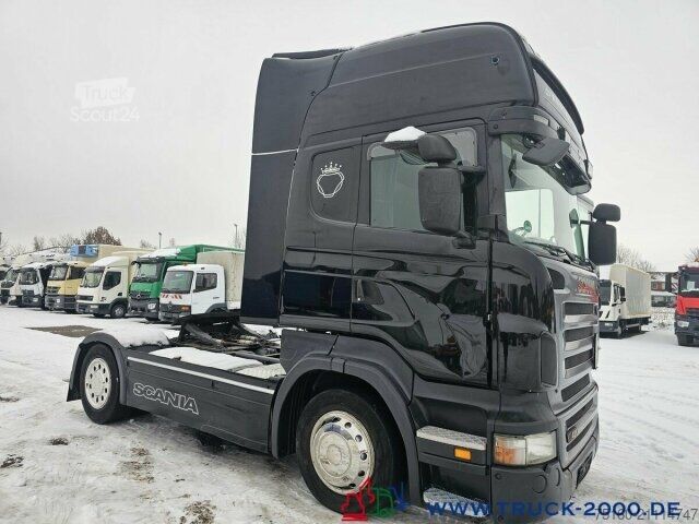 Влекач за голям обем Scania R 420 Highline Retarder Mega-Lowliner 2 Betten