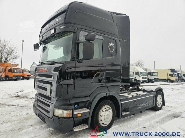Влекач за голям обем Scania R 420 Highline Retarder Mega-Lowliner 2 Betten
