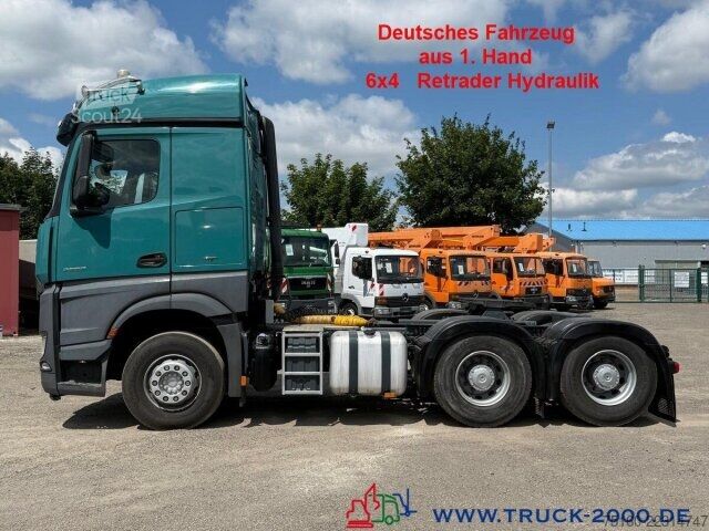 Autocamion greu Mercedes-Benz Arocs 2663 6x4 Hydraulik Retarder Bett 1.Hand