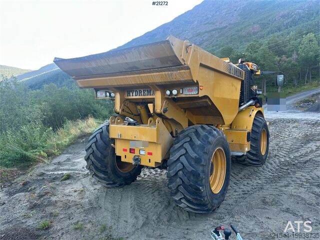 Самоскид Hydrema 912GS dump truck w/white signs. WATCH VIDEO.
