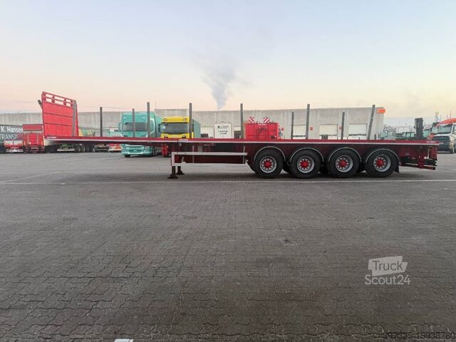 Remorque à plate-forme Kel-Berg Extendable / Ausziehbarer auflieger / Udtrækkelig