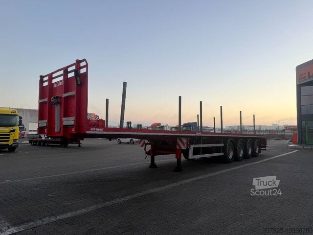 Remorque à plate-forme Kel-Berg Extendable / Ausziehbarer auflieger / Udtrækkelig