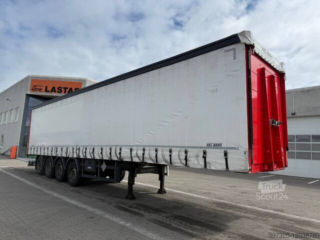 Bâches coulissantes Kel-Berg Curtainsider / Planenauflieger / Gardin