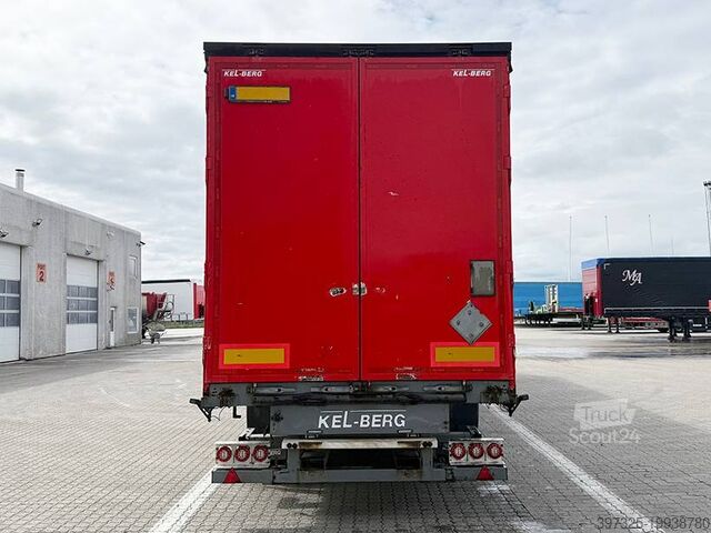Bâches coulissantes Kel-Berg Curtainsider / Planenauflieger / Gardin