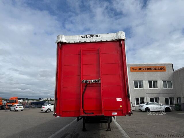 Bâches coulissantes Kel-Berg Curtainsider / Planenauflieger / Gardin