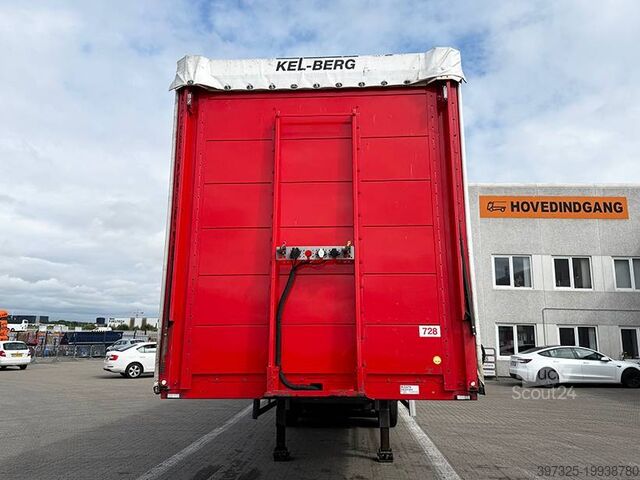 Bâches coulissantes Kel-Berg Curtainsider / Planenauflieger / Gardin