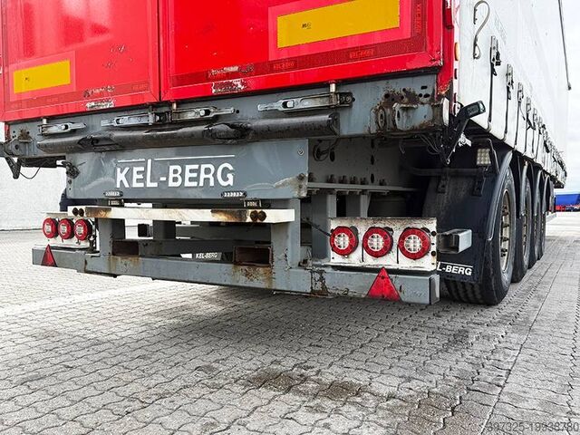 Bâches coulissantes Kel-Berg Curtainsider / Planenauflieger / Gardin