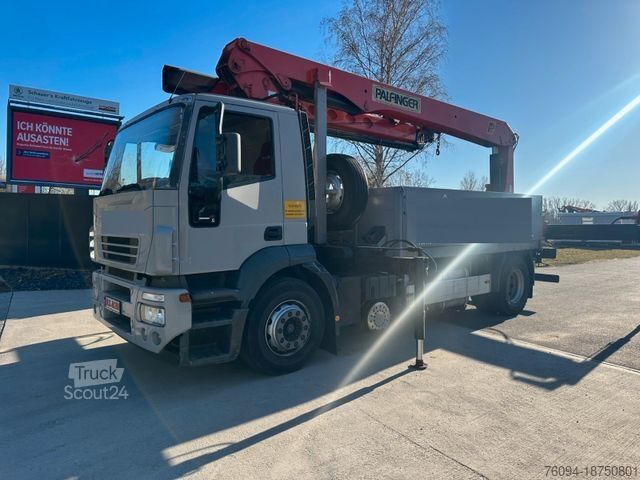 Valník IVECO 4x2 Montagekran 31m SEILWINDE
