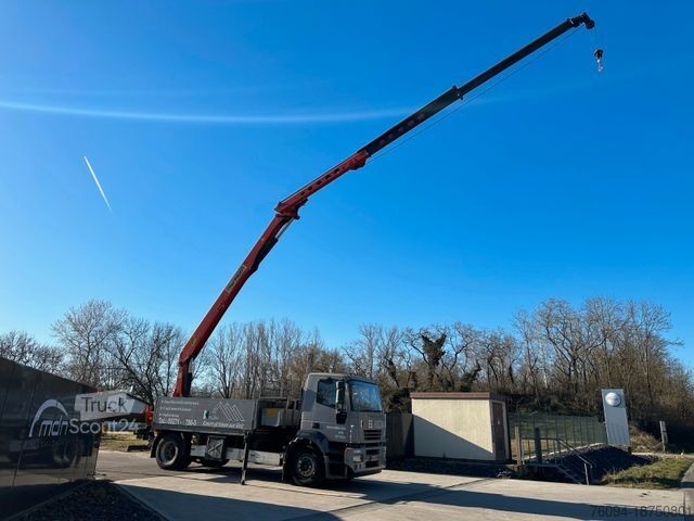 Valník IVECO 4x2 Montagekran 31m SEILWINDE