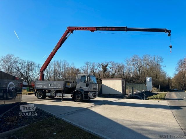 Valník IVECO 4x2 Montagekran 31m SEILWINDE