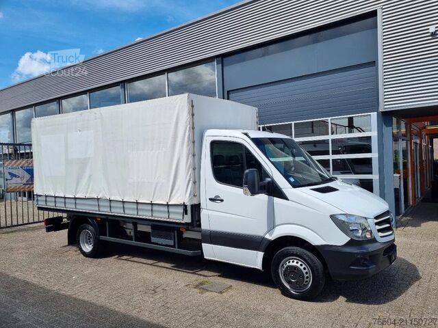 Dekzeil Mercedes-Benz Sprinter 514 CDI/ Huifzeil/ Airco/ EURO 6