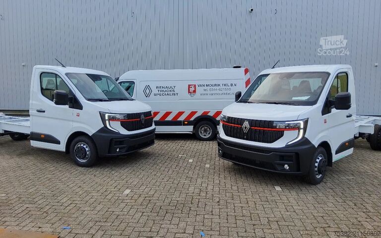 Chassis met cabine Renault MASTER NEW 170.35 CHASSIS RTWD DUBBELLUCHT