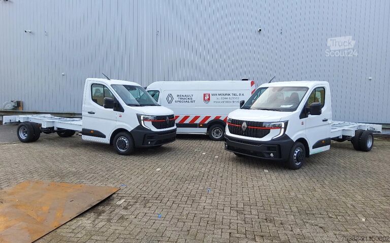 Chassis met cabine Renault MASTER NEW 170.35 CHASSIS RTWD DUBBELLUCHT