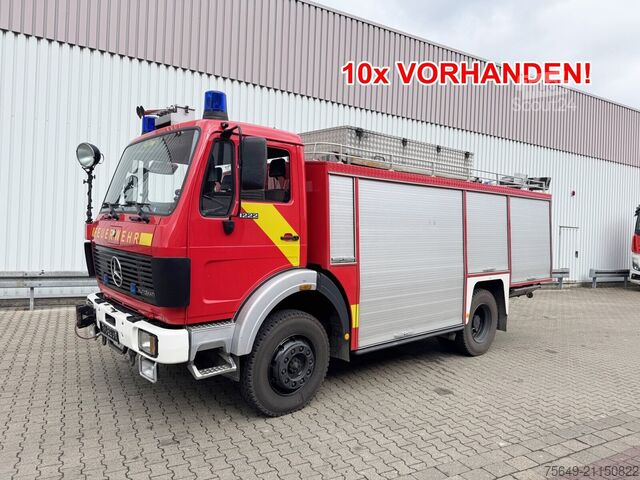 Brandweerwagen Mercedes-Benz 1222 AF 4x4 Rüstwagen RW 2 1222 AF 4x4, Rüstwagen RW 2, Seilwinde