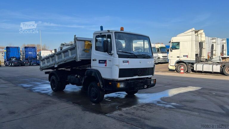 Wywrotka 3-stronna Mercedes-Benz 814 (3 WAY TIPPER / MANUAL PUMP / POMPE MANUELL...