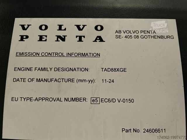 Агрегат Volvo TAD882GE - 275 kVA Stage V Generator - DPX-19029