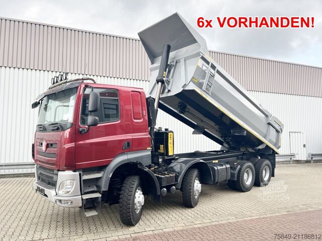 Spezial-LKW Tatra Phoenix 8x8 Phoenix 8x8, Stahlmulde ca. 22m³, hydr. Heckklappe