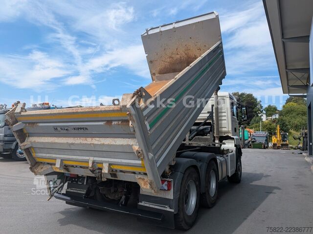Driezijdige kipper MAN TGS 33.500 / Manual /Meiller BORDMATIK/WENIG KM